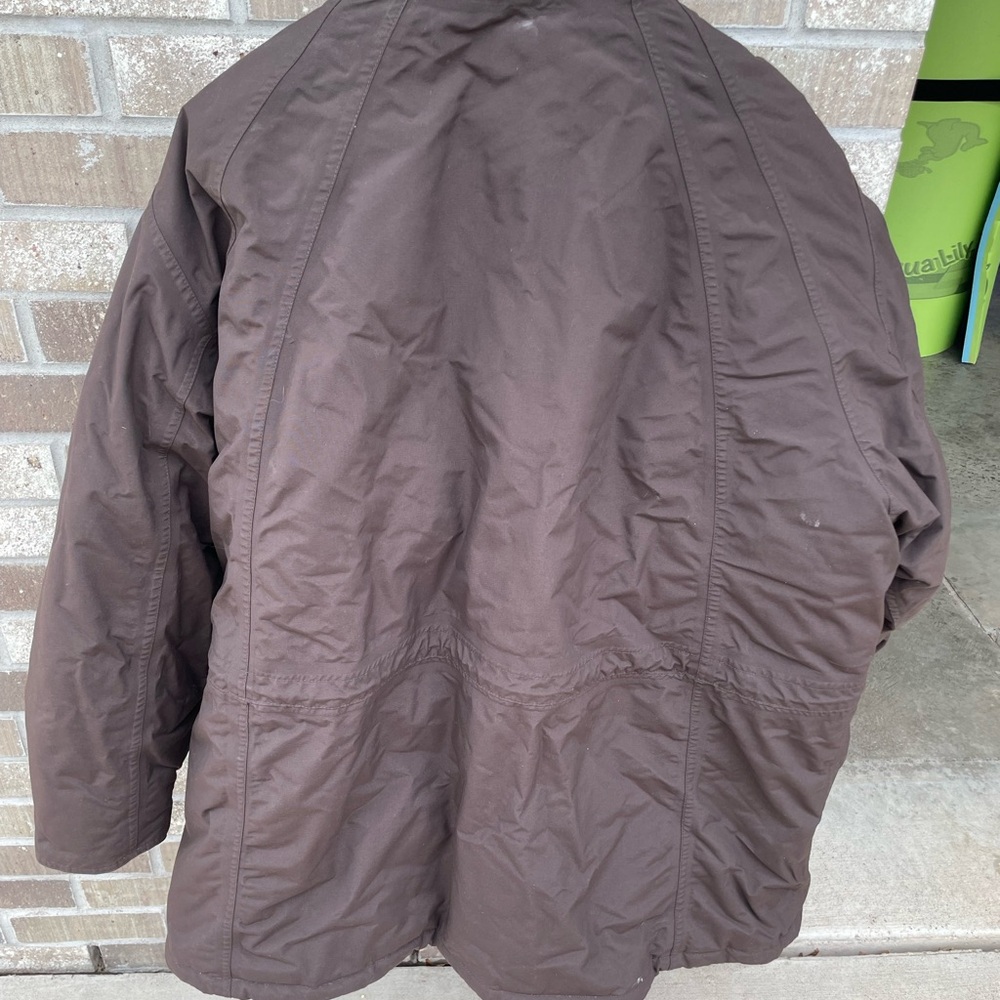 Eddie Bauer Men's Brown Down Jacket - Picture 3 of 4
